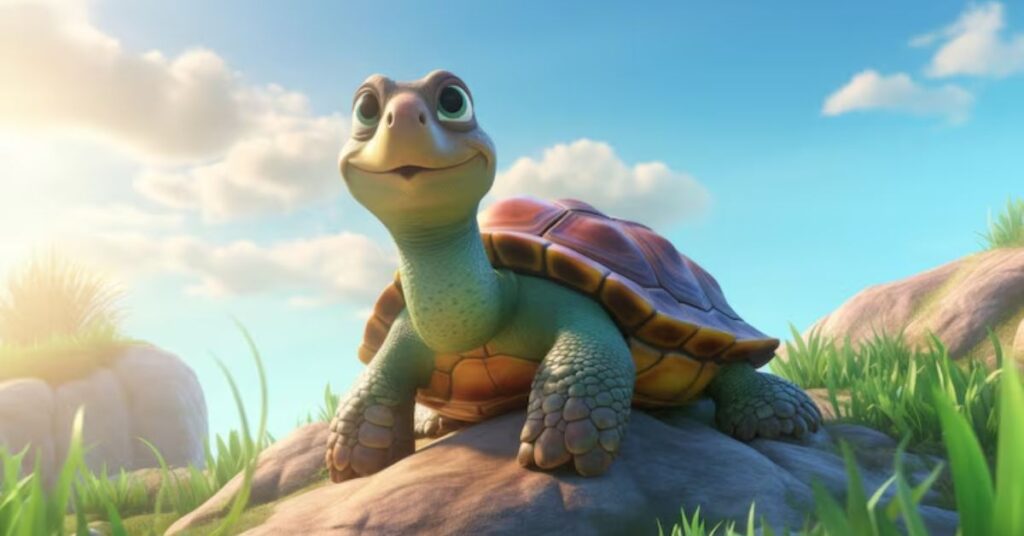 Social Media Spark with Turtle Captions