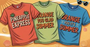Beat the Heat with Humor: 80+ Summer Pun Ideas for T-shirts to Rock This Season