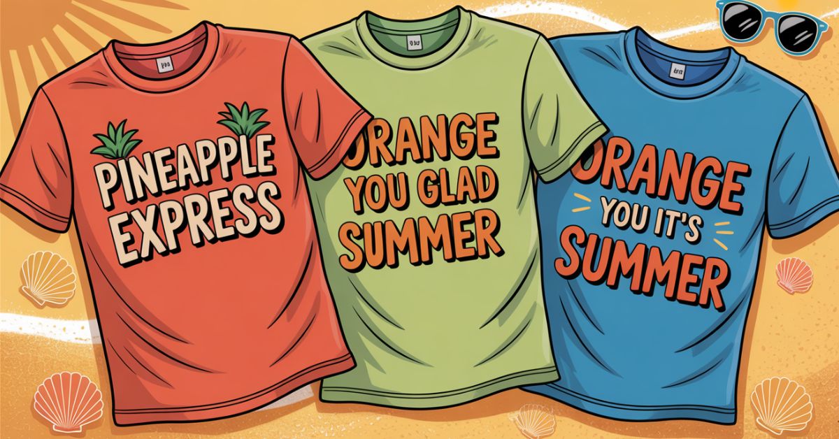 Beat the Heat with Humor: 80+ Summer Pun Ideas for T-shirts to Rock This Season