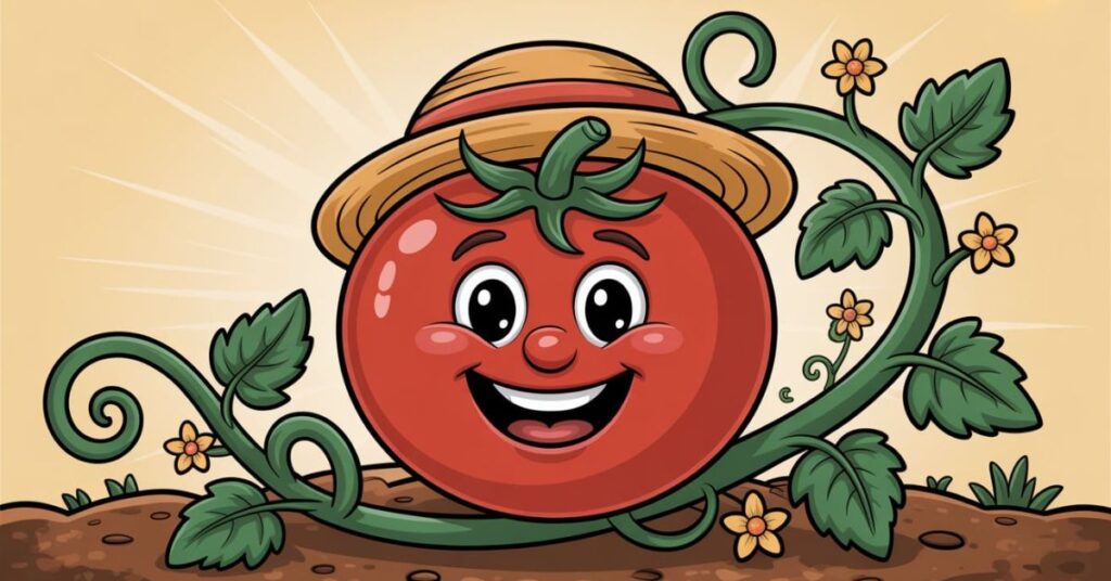 Everyday Happiness Sparked by a tomato pun
