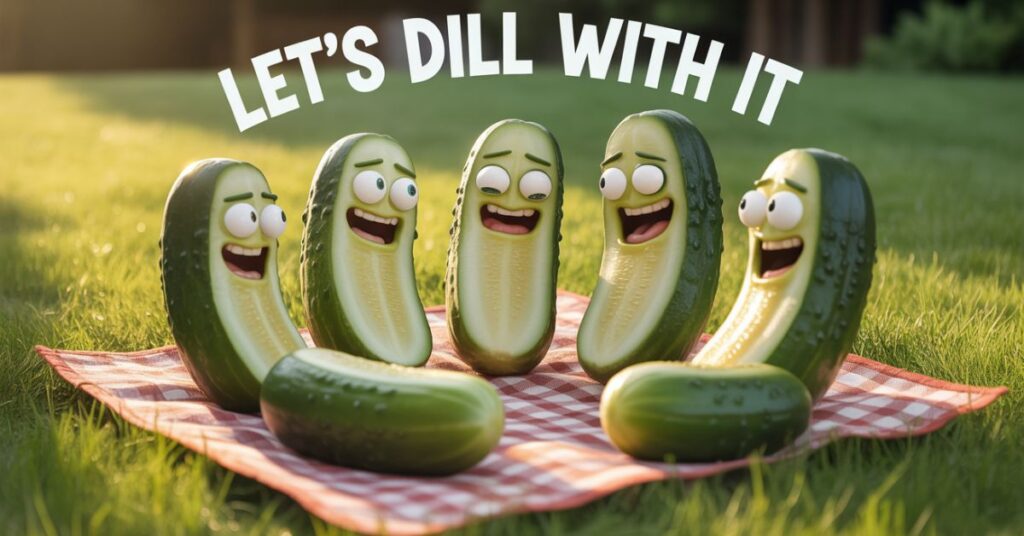 Gherkin Up Laughs