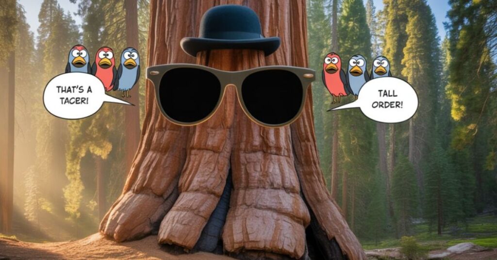 Step into a Tree Pun Full of Smiles