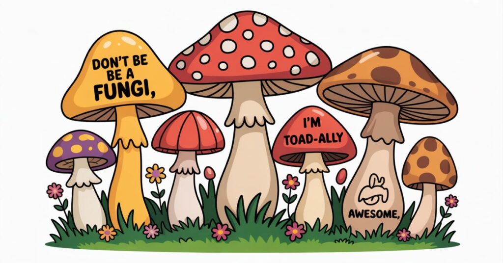 Toadstool Humor for Happy Conversations
