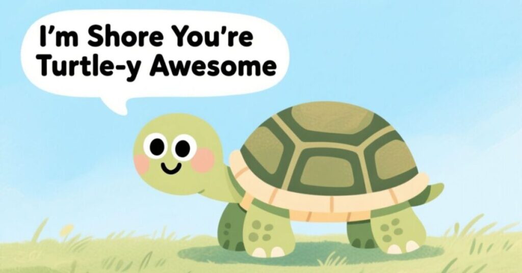 Turtle Fun That Cracks a Smile