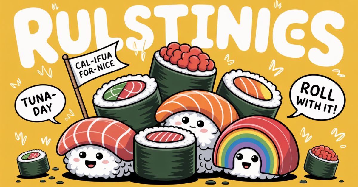 143+ Sushi Puns That’ll Roll You Over: Fresh and Funny Wordplay