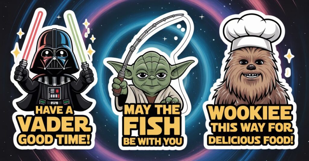 A Star Wars Pun for Every Movie Scene
