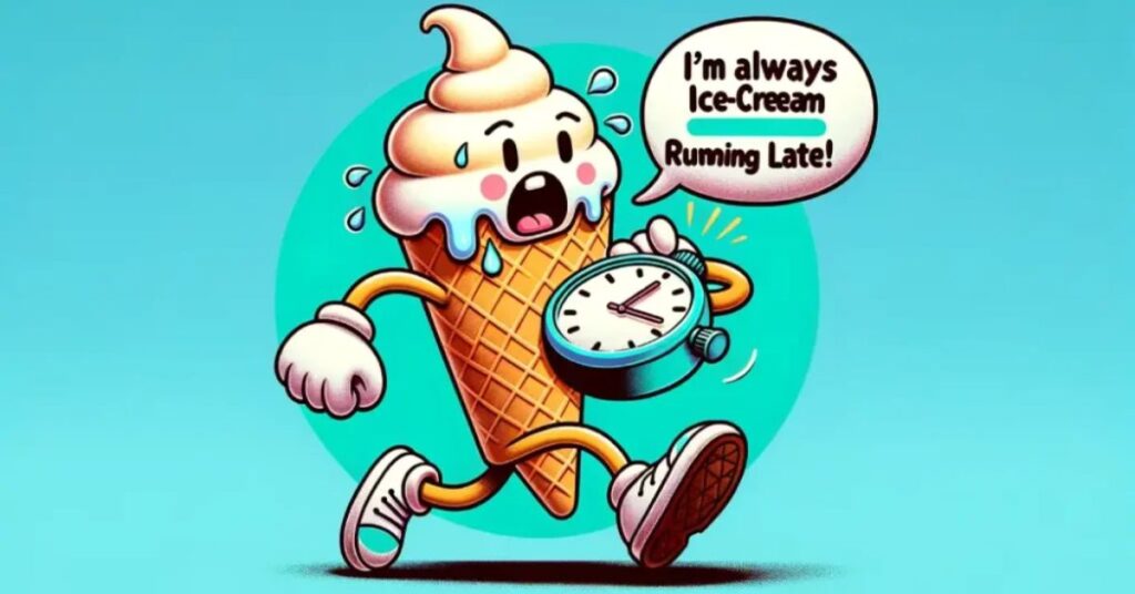 Add Giggles to Life with an Ice Cream Pun
