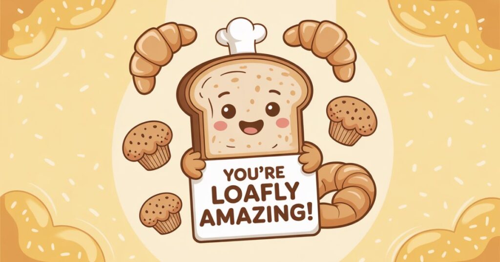 Creative Bread Puns with Famous Names

