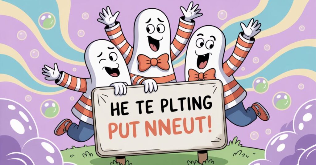 Cute GHOST PUN for Kids
