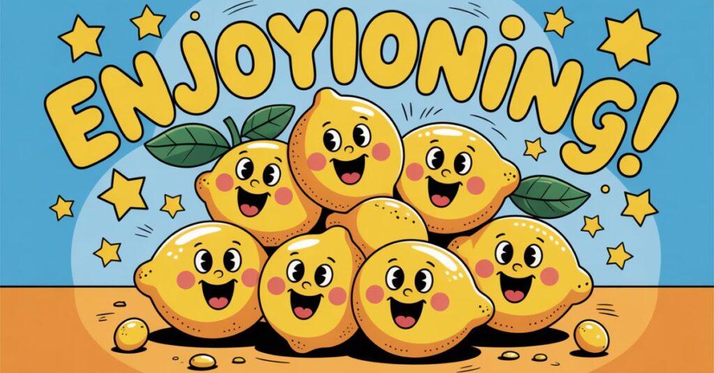 Daily LEMON PUN Smiles for Friends

