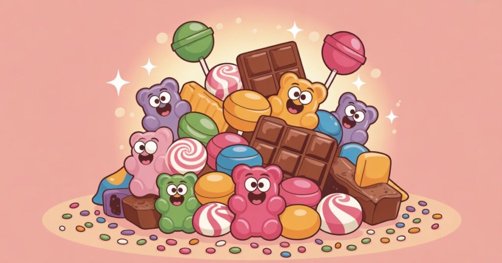 Funny Candy Pun to Brighten Your Day
