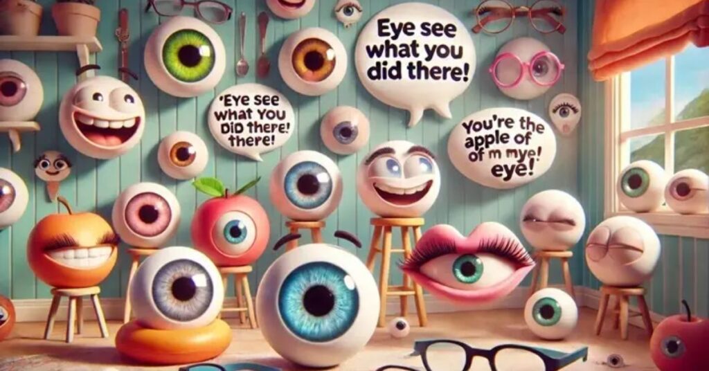 Funny EYE PUN for Everyday Smiles
