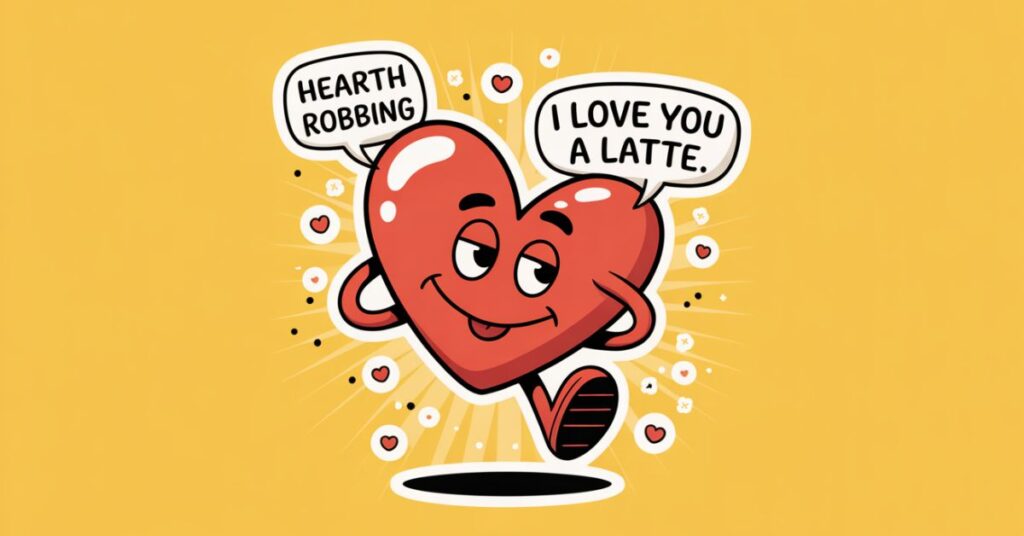 Funny HEART PUN for Every Day