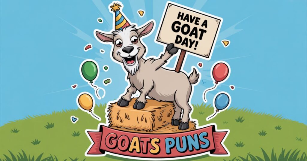 Goat Puns with Clever Wordplay