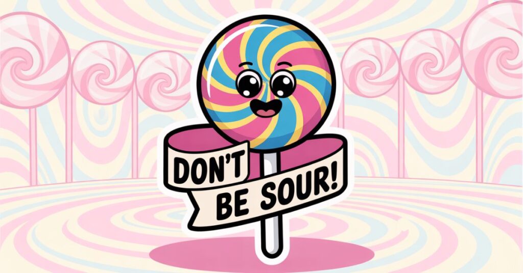 Romantic Candy Pun for Sweet Moments
