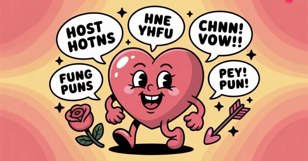 Romantic HEART PUN for Sweet Moments