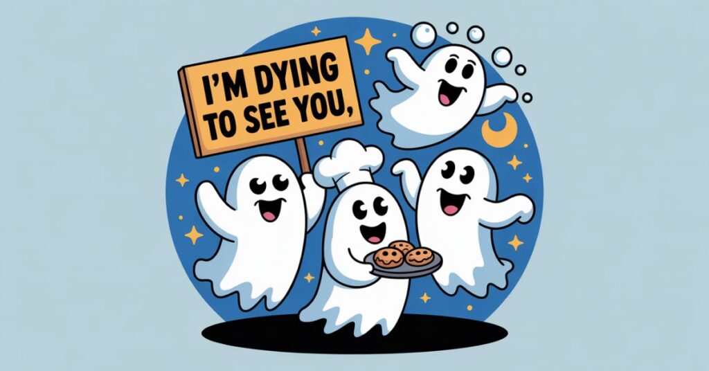 Scary GHOST PUN with Spooky Fun
