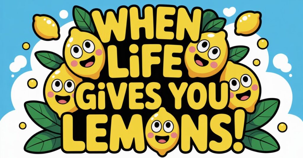 Short LEMON PUN Lines for Quick Laughs
