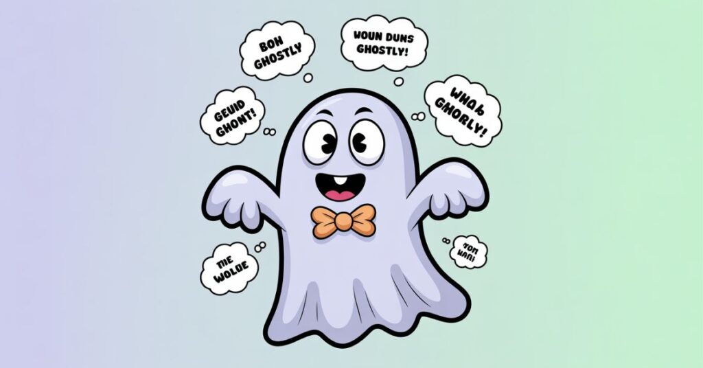 Silly GHOST PUN for Daily Fun
