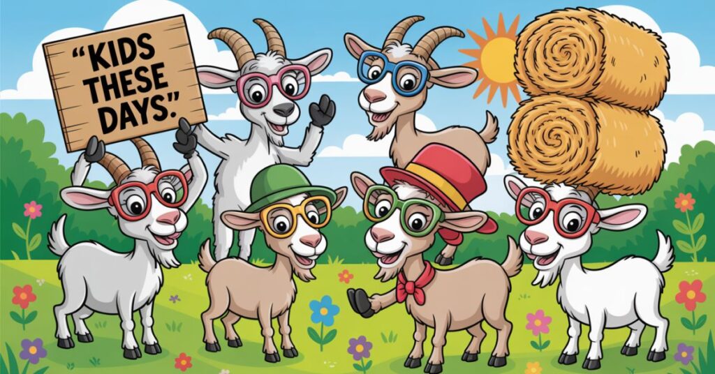 Silly Goat Puns for Kids and Adults