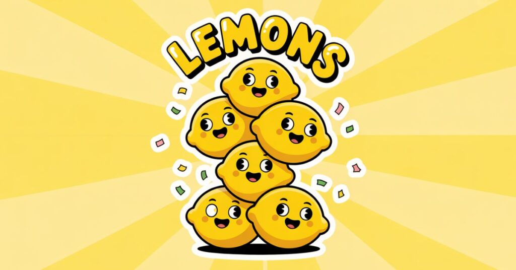 Sweet and Sour LEMON PUN One-Liners
