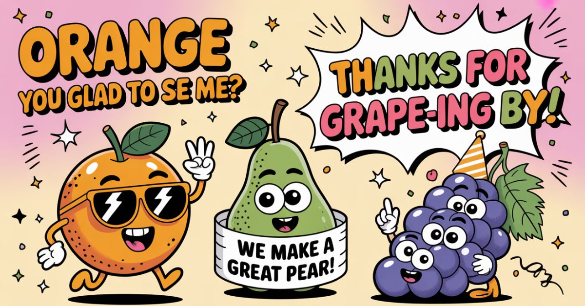 138+ Fruit Puns to Sweeten Your Mood and Make You Smile