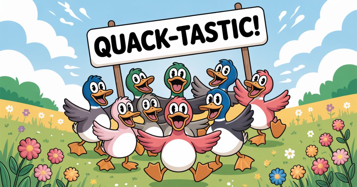 200+ Funny Duck Puns to Make You Burst Out Laughing