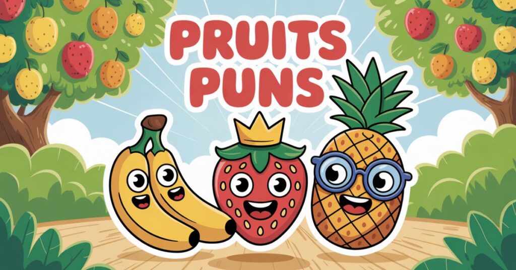 Cool and Clever Fruit Puns for Creative Souls