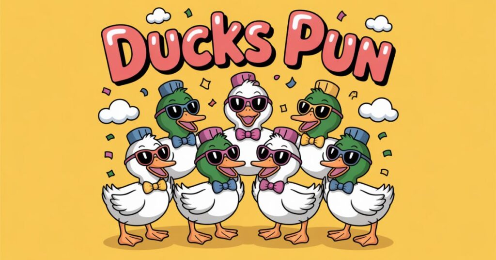 Sweet and Silly Duck Puns for Kids